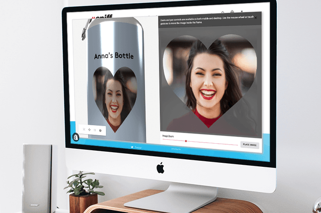 Image uploads & frames step